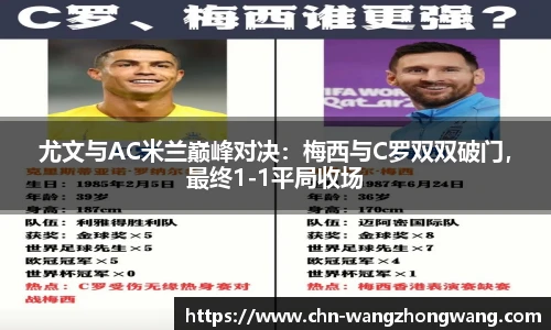 尤文与AC米兰巅峰对决:梅西与C罗双双破门,最终1-1平局收场