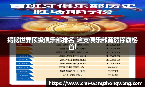 揭秘世界顶级俱乐部排名_这支俱乐部竟然称霸榜首!