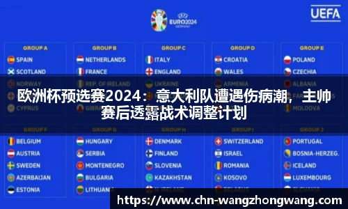 欧洲杯预选赛2024:意大利队遭遇伤病潮,主帅赛后透露战术调整计划